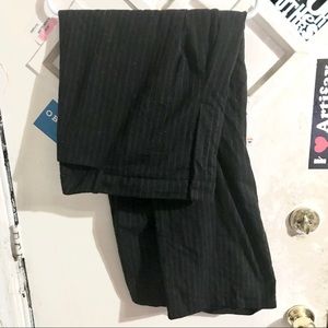 📚Dark gray pinstripe trousers (short)📚